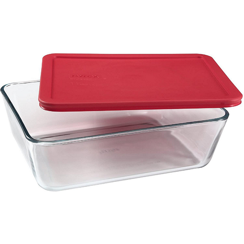 Pyrex Simply Store Rectangular Glass Food Storage Dish- 11-Cup Image