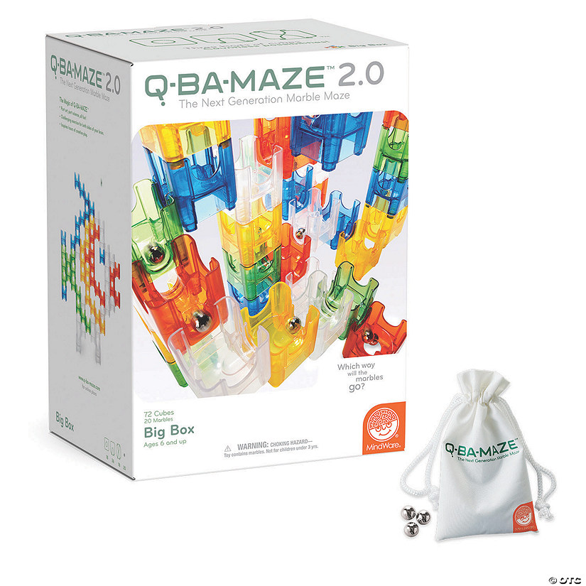 Q-BA-MAZE 2.0: Big Box plus FREE Marble Pack Image