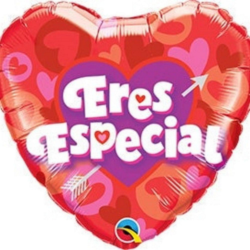 Qualatex - 18" - Red - Heart Foil Balloon Image