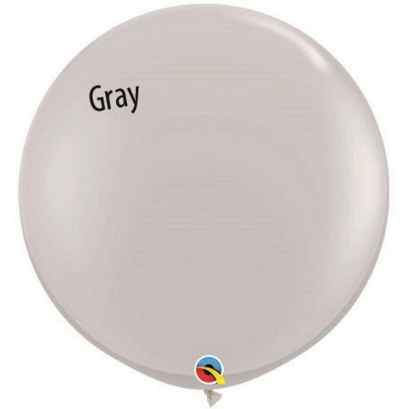 Qualatex - 36" - Reflective Grey Balloons Image