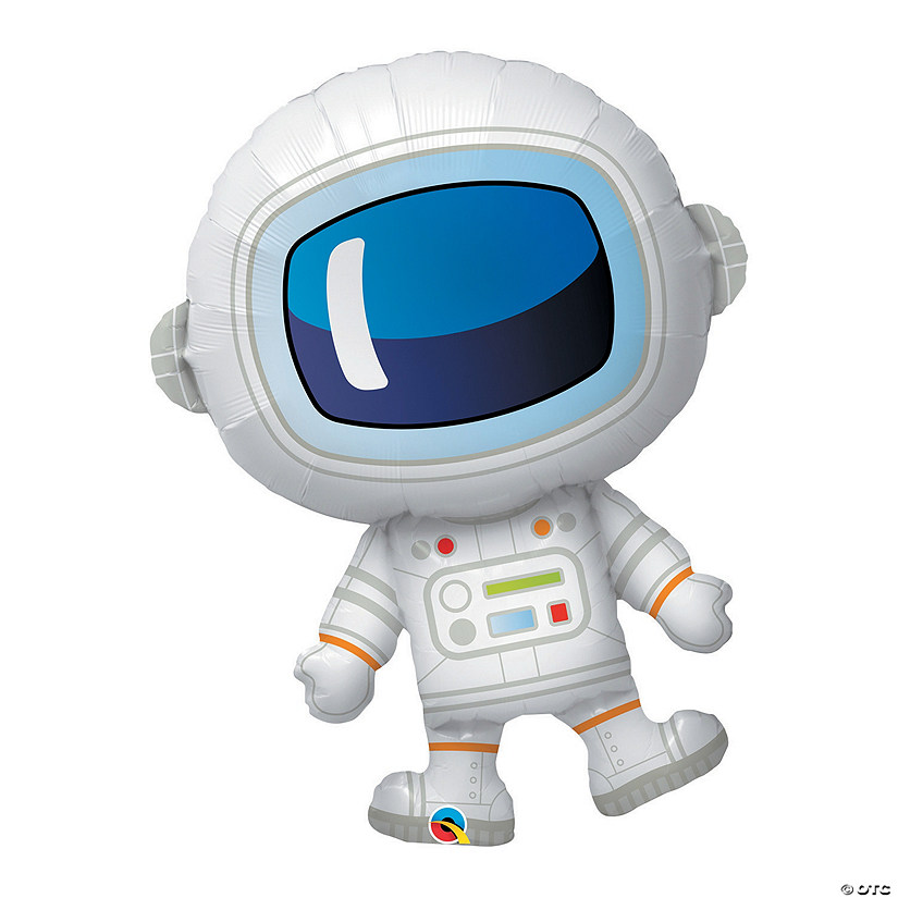 Qualatex Adorable Astronaut 37" Mylar Balloon Image