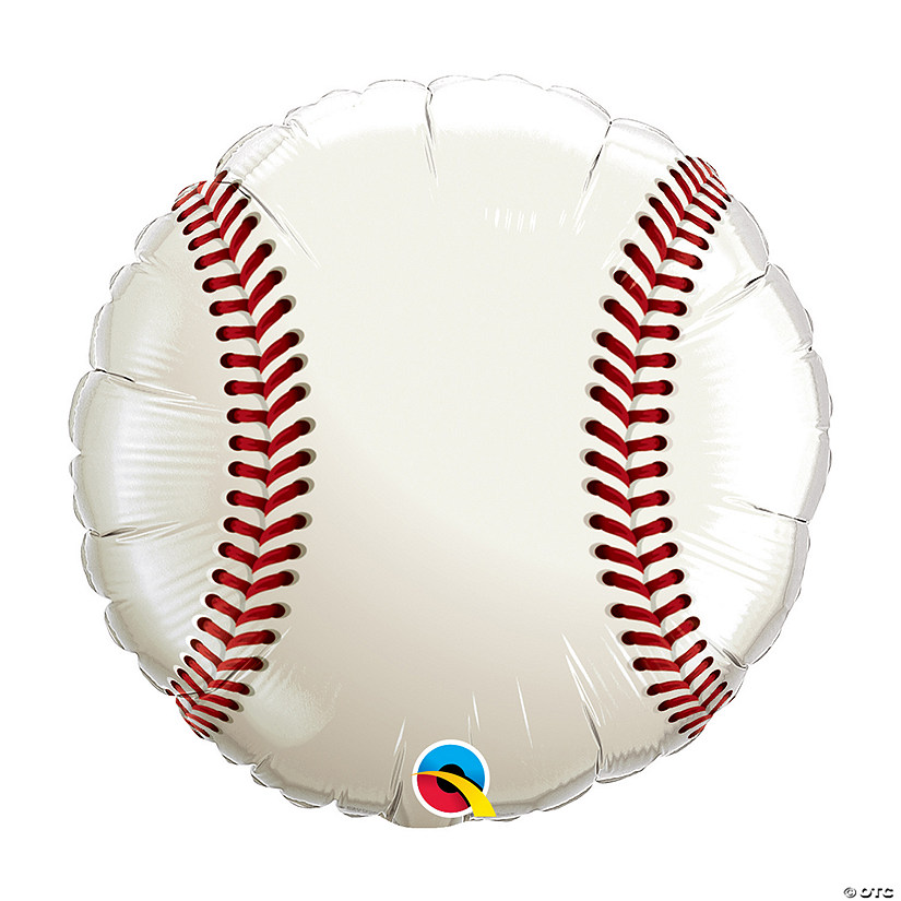 Qualatex Baseball Mylar Balloon Image