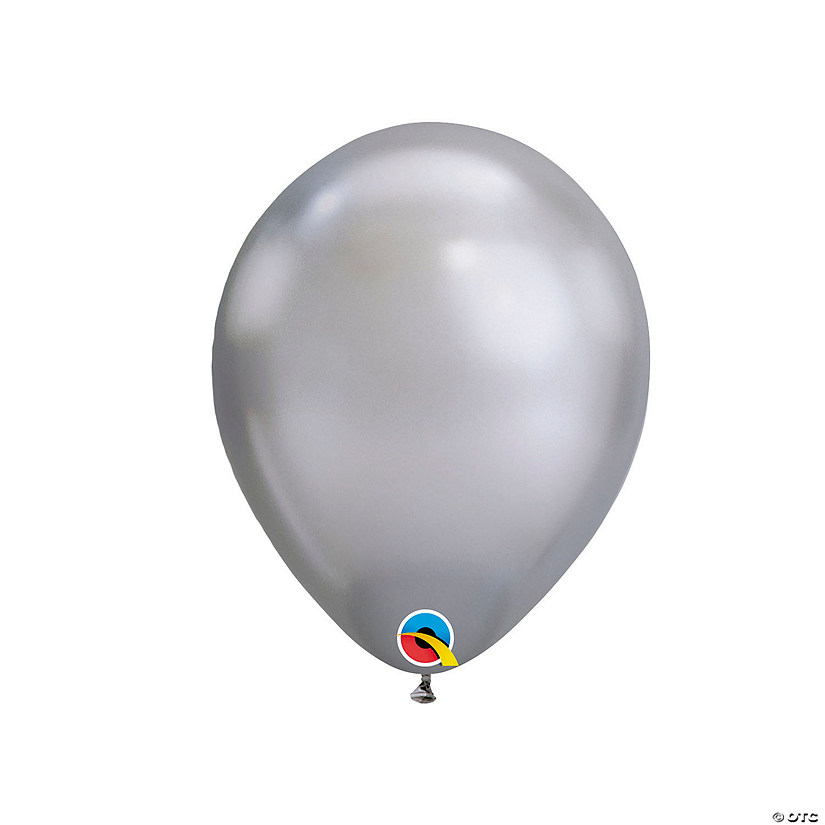 Qualatex Chrome 11" Latex Balloons - 25 Pc. Image