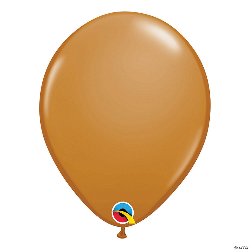 Qualatex Mocha Brown Fashion Color 11" Latex Balloons - 25 Pc. Image