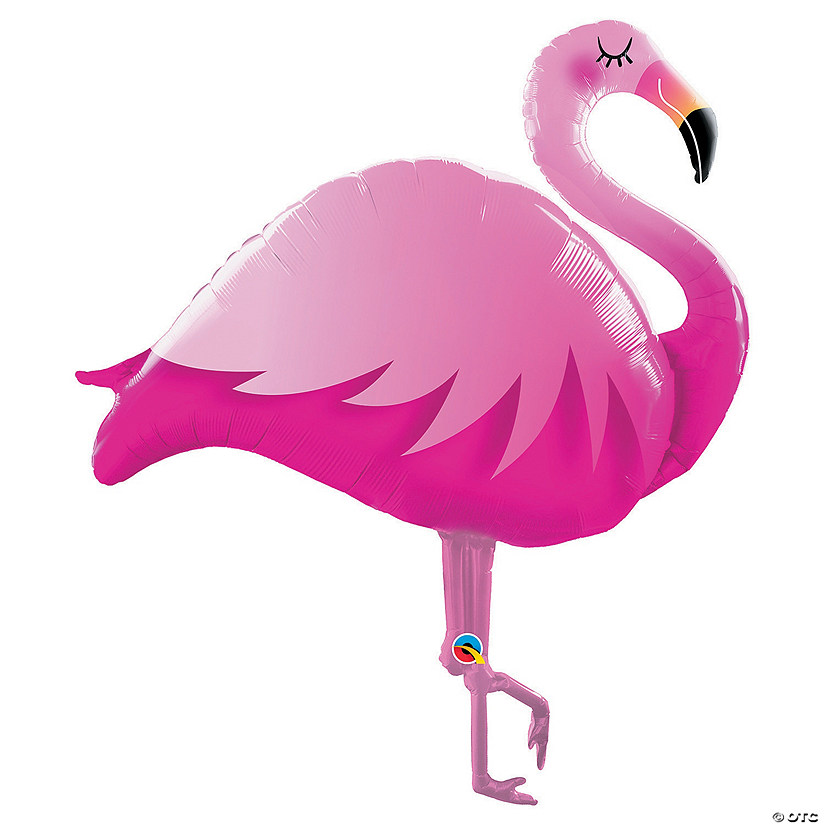 Qualatex Pink Flamingo 46" Mylar Balloon Image