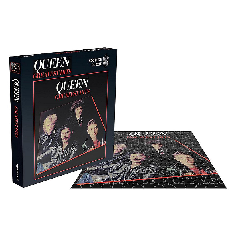 Queen Greatest Hits 500 Piece Jigsaw Puzzle Image