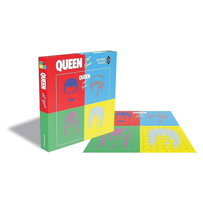 Queen Hot Space 500 Piece Jigsaw Puzzle Image