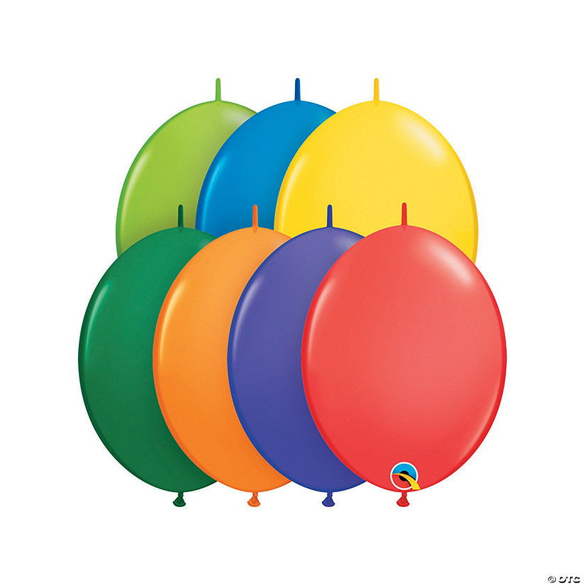 Quick Link Carnival 12" Latex Balloon Assortment Discontinued