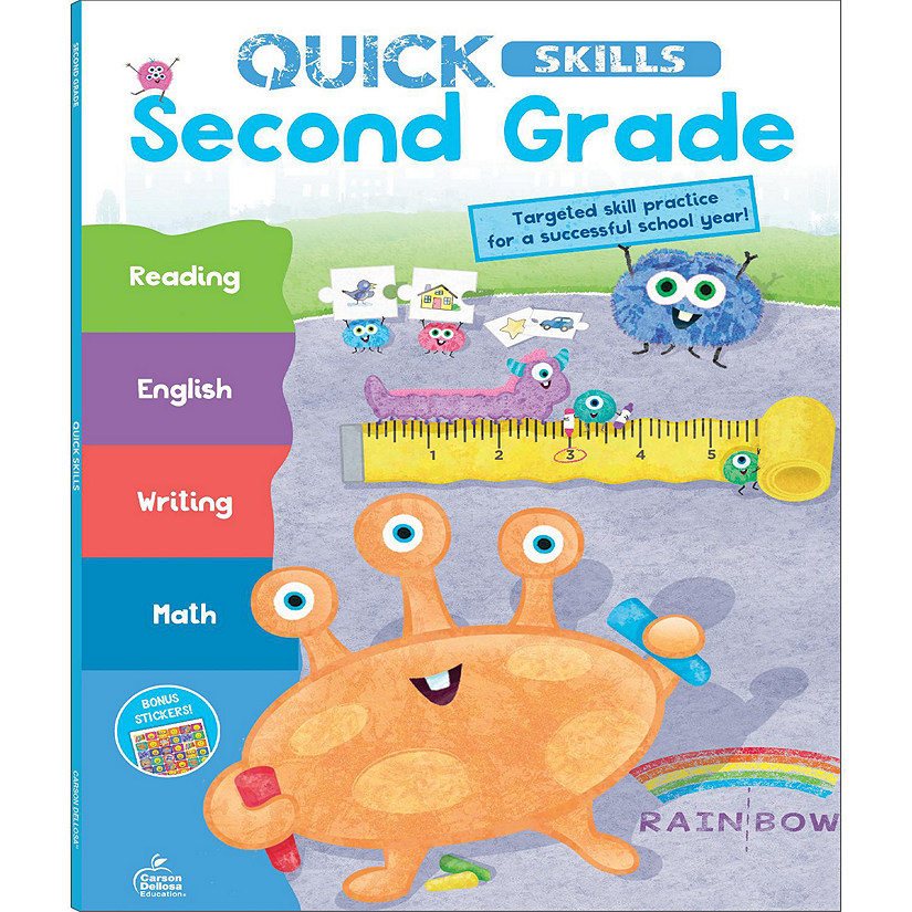 Quick Skills Second Grade Workbook Image