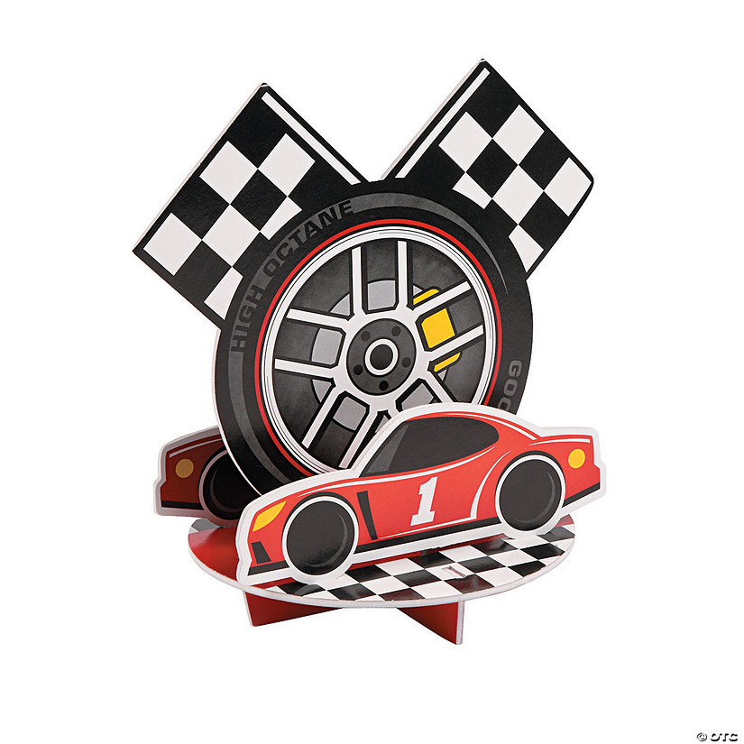 Race Car Birthday Centerpiece Image
