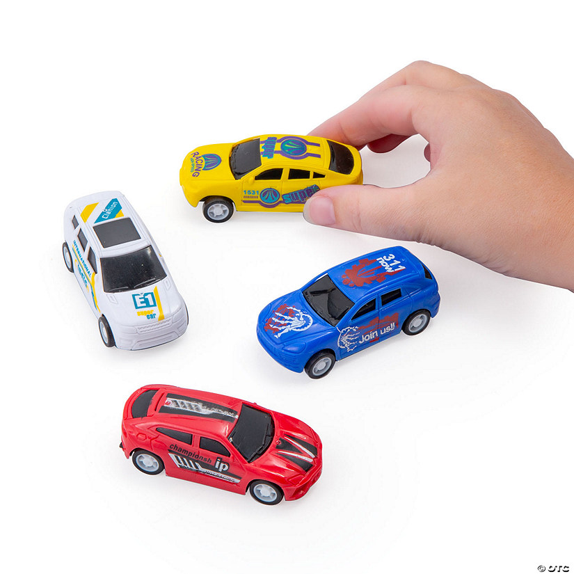 Racing Pull-Back Cars - 12 Pc. Image