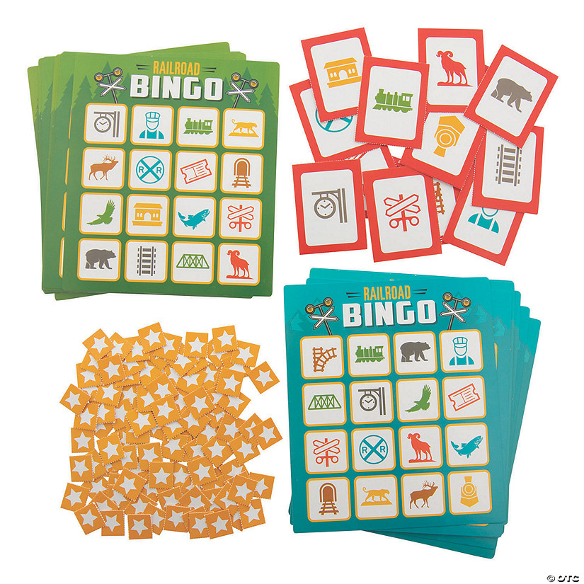 Railroad Bingo Game Image
