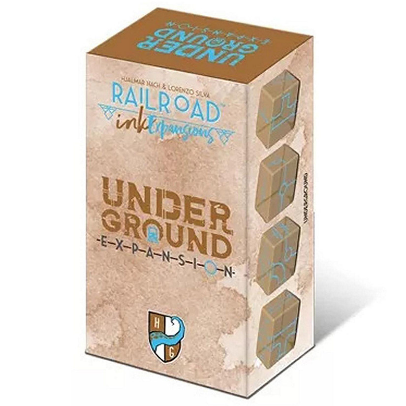Railroad Ink: Underground Expansion Pack, 1+ Players Image