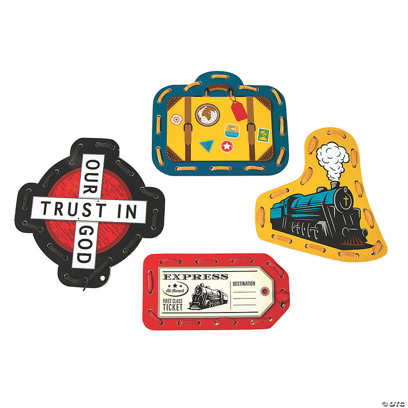 Railroad VBS Lacing Cards Image