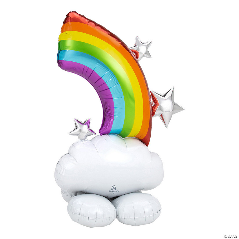 Rainbow 52" Mylar Balloon Image