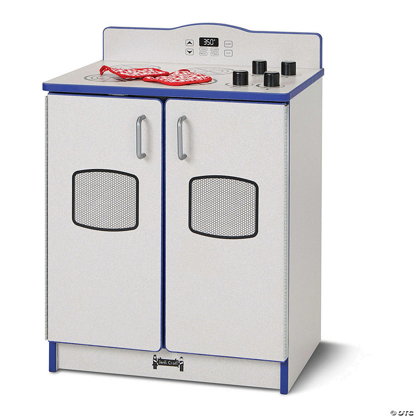 Rainbow Accents Culinary Creations Kitchen Stove - Blue Image