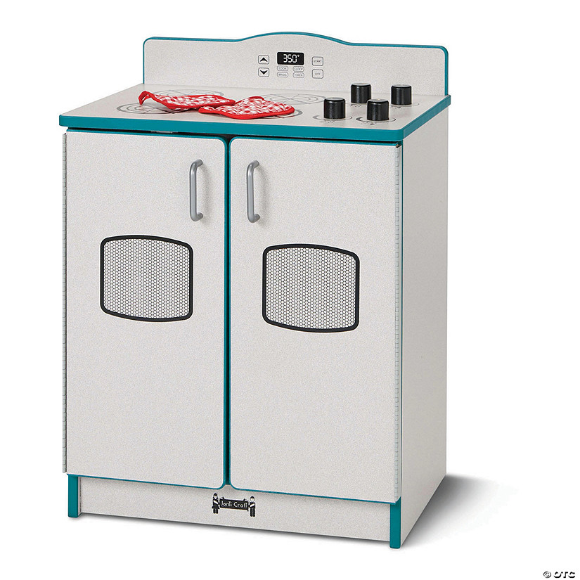 Rainbow Accents Culinary Creations Kitchen Stove - Teal Image
