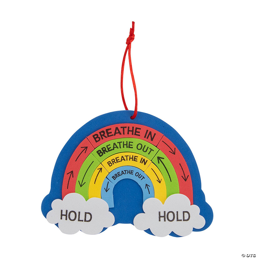 Rainbow Breathing Craft Kit - Makes 12 Image