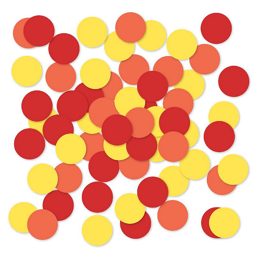 Rainbow Confetti RYB, 180-Pack Image