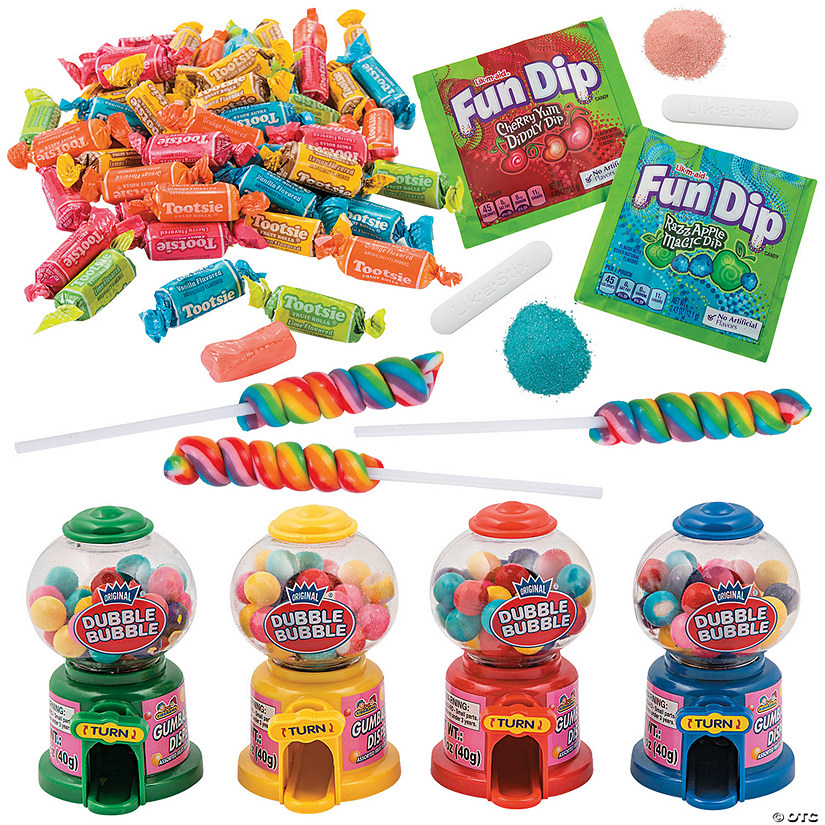 Rainbow Favorites Candy Favor Kit &#8211; 180 Pc.  Image