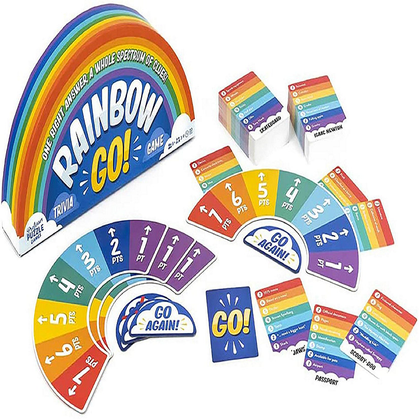 Rainbow Go Fast-Paced Trivia Game Image