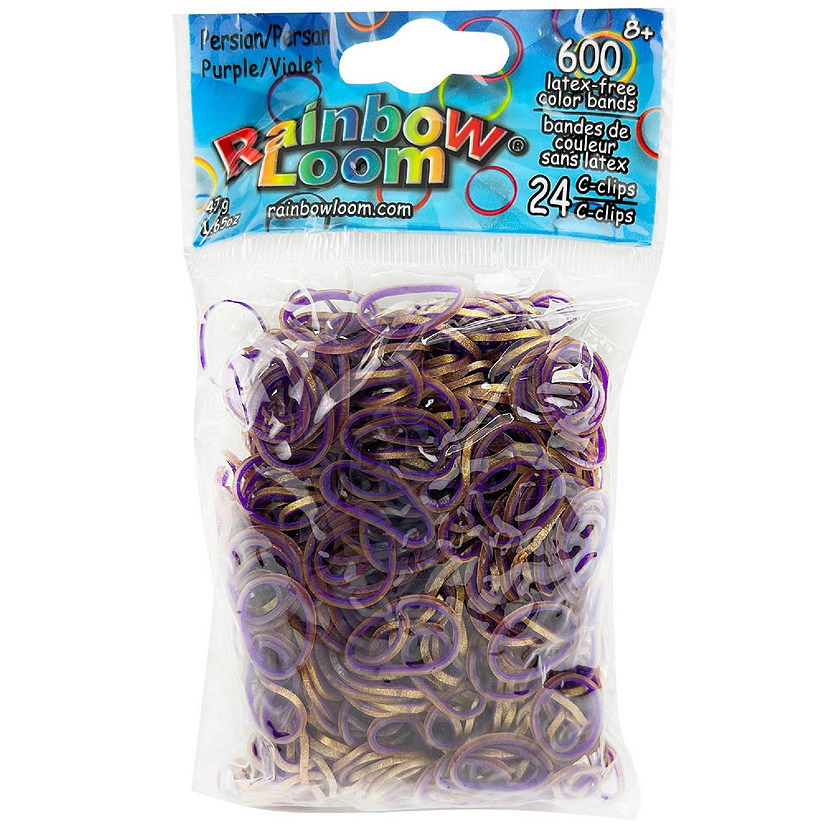 Rainbow Loom: Persian Purple Rubber Bands, Ages 7+ Image
