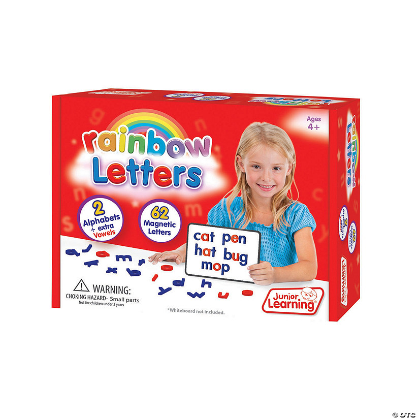 Rainbow Magnetic Letters - 62 Pc. Image