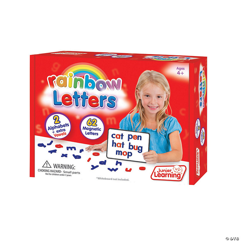 Rainbow Letters 62 Pc. Oriental Trading
