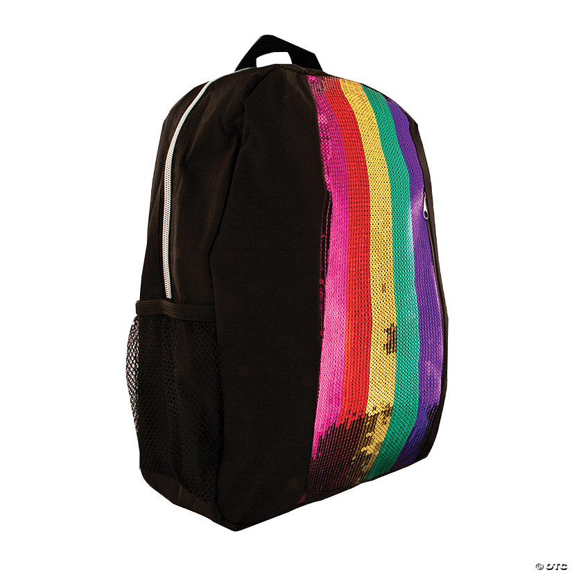 Rainbow Sequin Backpack Image