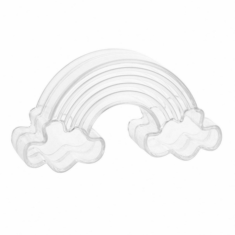 Rainbow Shaped Acrylic Candy Boxes 24 Pack 3.62"X1.96"X0.98" Image