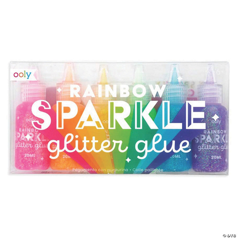 Rainbow Sparkle Glitter Glue Image