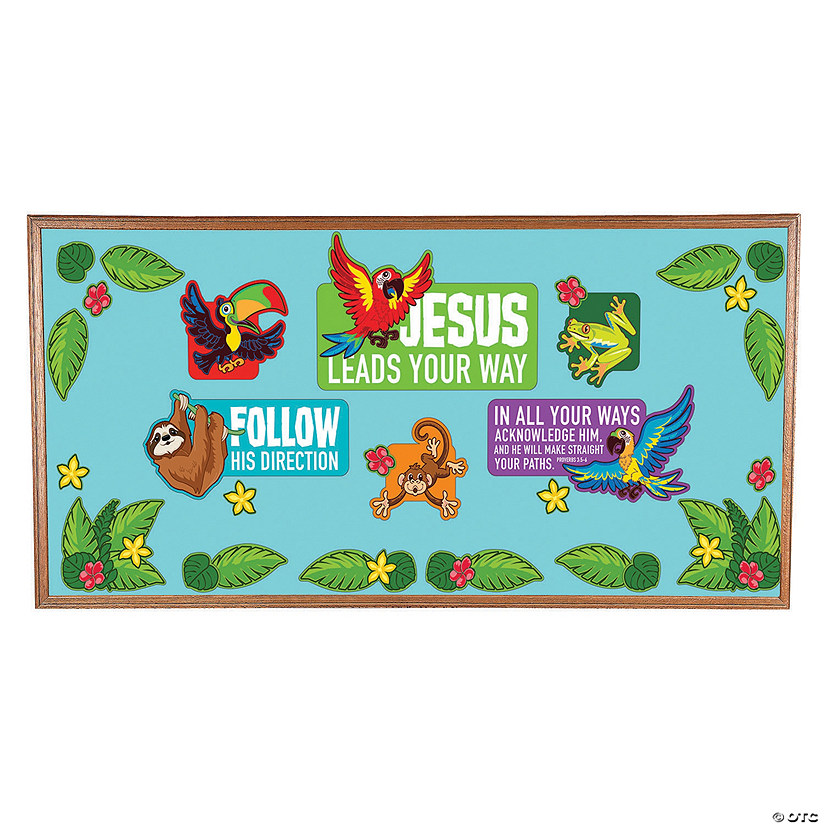 Rainforest VBS Bulletin Board Set Oriental Trading