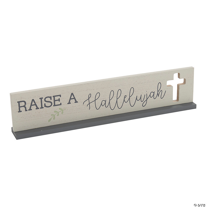 Raise a Hallelujah Tabletop Sign Image