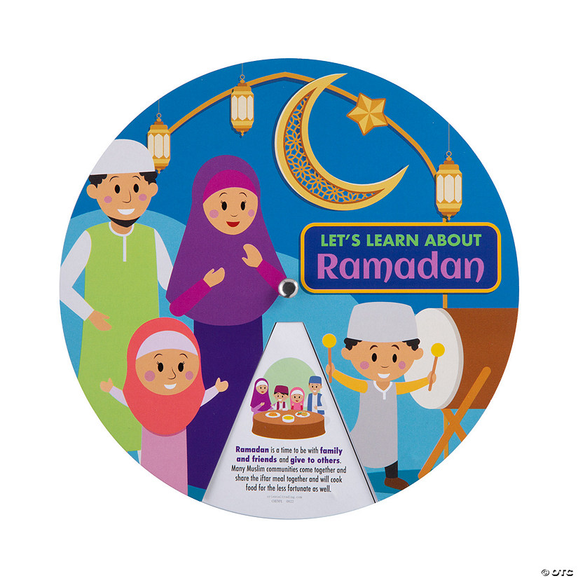 Ramadan Learning Wheels - 12 Pc. Image