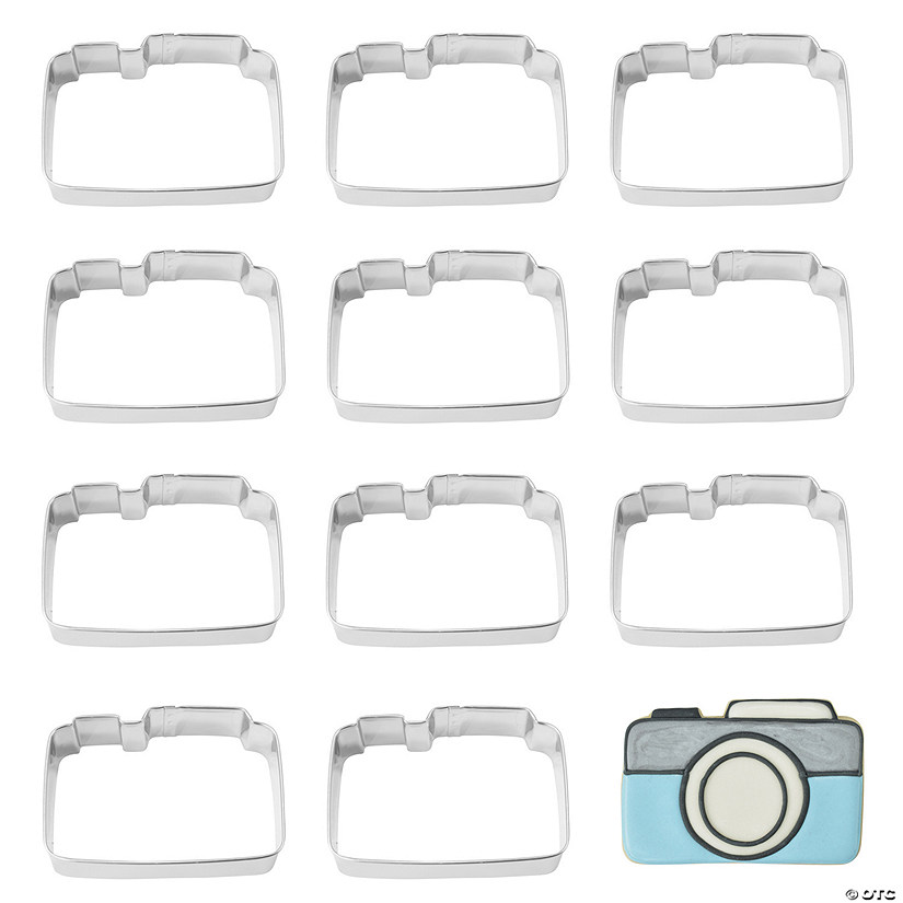 R&amp;M Camera 3.5" Cookie Cutter Image