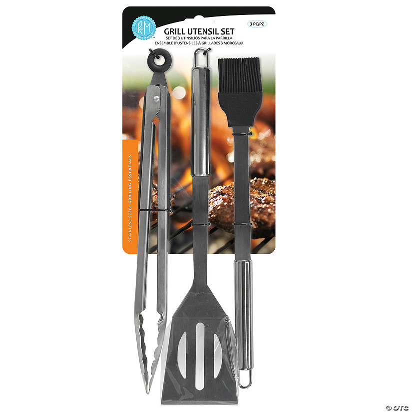 R&amp;M Grill 3Pc Utensil Set Image