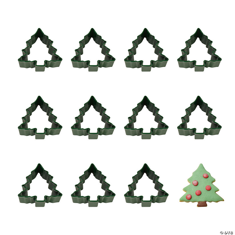 R&amp;M International Mini Tree With Snow Cookie Cutter Image