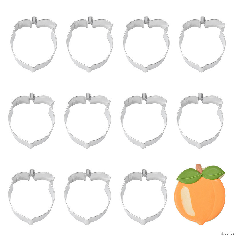 R&amp;M Peach 3.25" Cookie Cutter Image