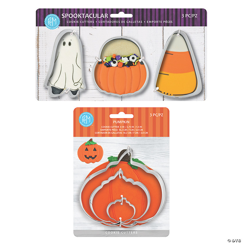 R&amp;M Spooky Pumpkin Cookie Cutter Set Bundle Image