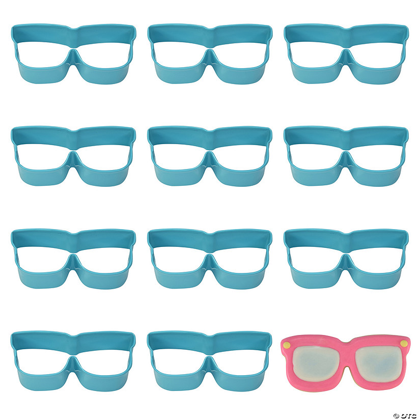 R&amp;M Sunglasses 3.5" Cookie Cutter Blue Image