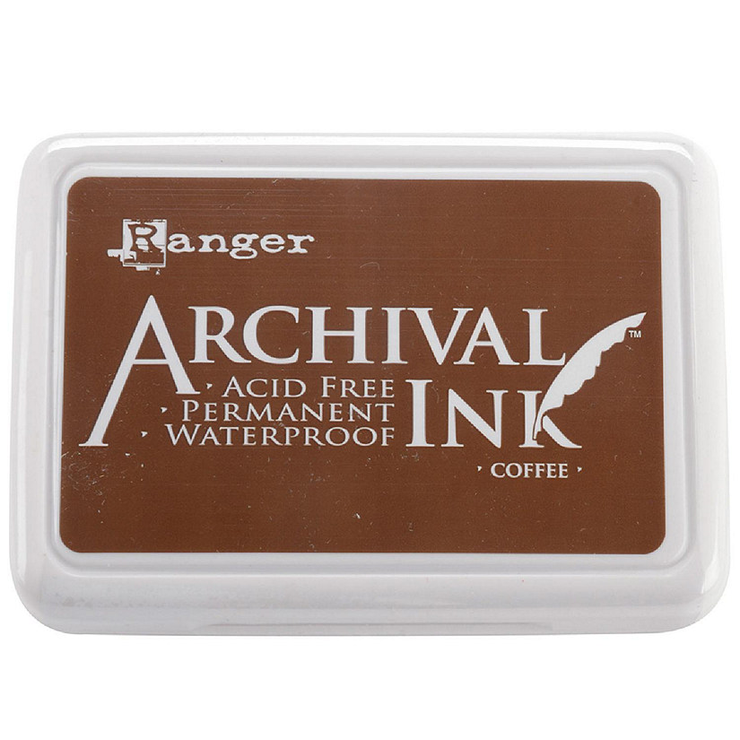Ranger Archival Ink Pad #0-Coffee Image
