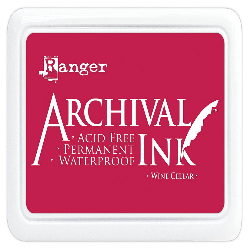 Ranger Archival Ink Pad #0-Wine Cellar Image