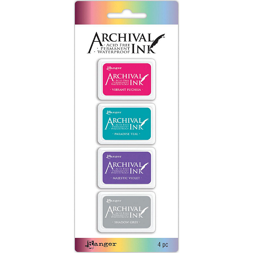 Ranger Archival Mini Ink Pad Kits-Kit 4 Image