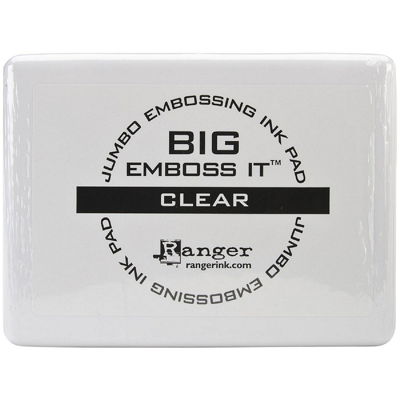 Ranger Emboss It Clear Ink Pad - Acid Free Embossing Ink For Stamping Crafts