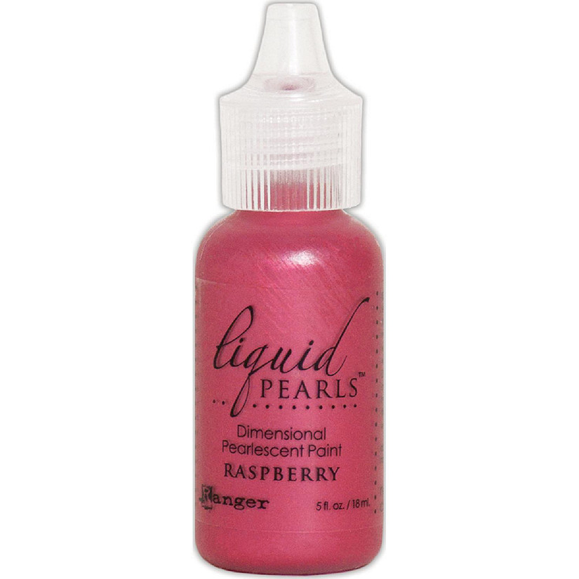 Ranger Liquid Pearls Dimensional Pearlescent Paint .5oz-Raspberry Image