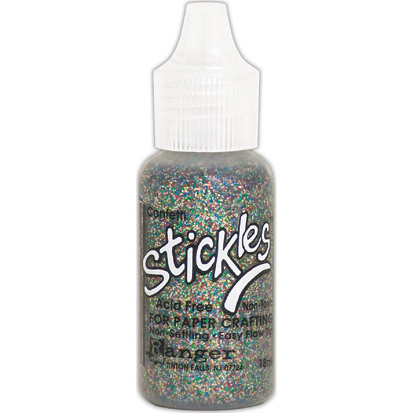 Ranger Stickles Glitter Glue .5oz-Confetti Image