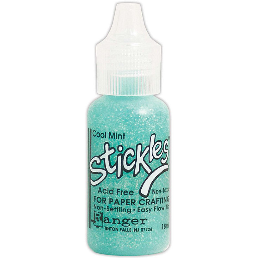 Ranger Stickles Glitter Glue .5oz-Cool Mint Image