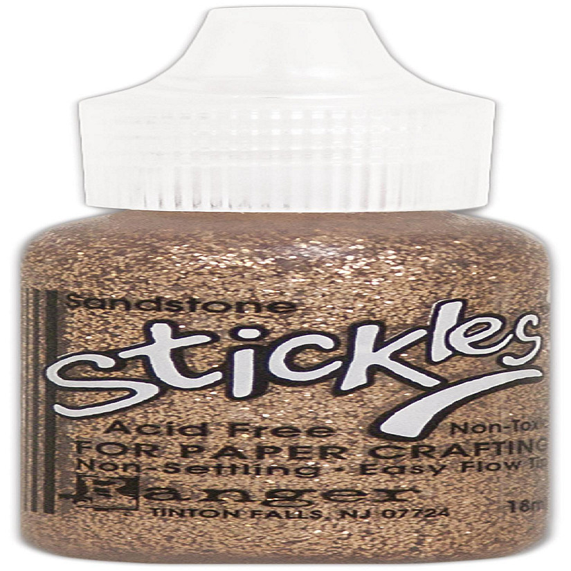 Ranger Stickles Glitter Glue .5ozSandstone Oriental Trading