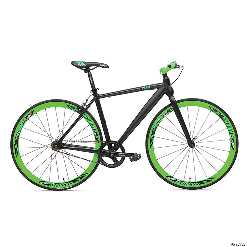 Rapid Cycle Evolve Flatbar Road Bike 19": Black Image