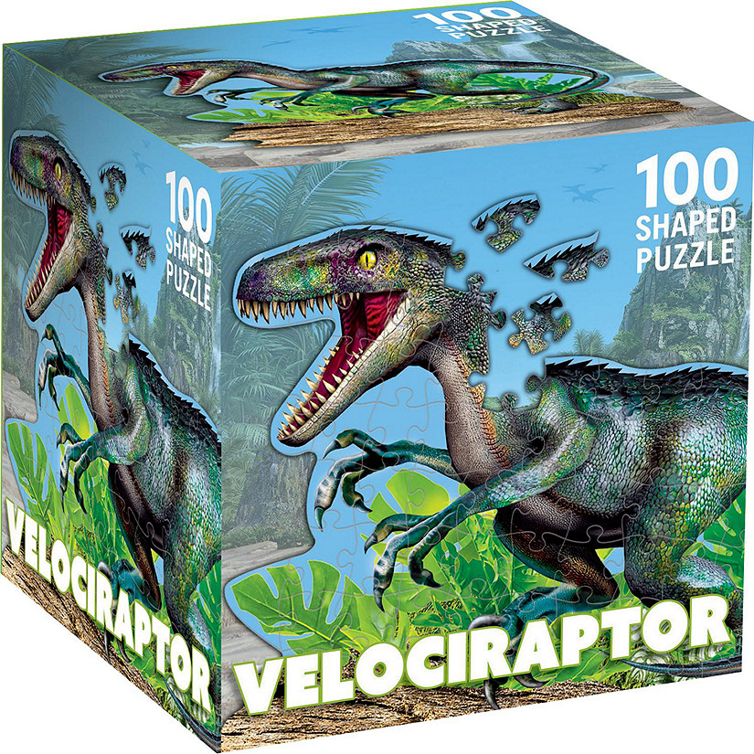 Raptor 100 Piece Shaped Jigsaw Puzzle Image